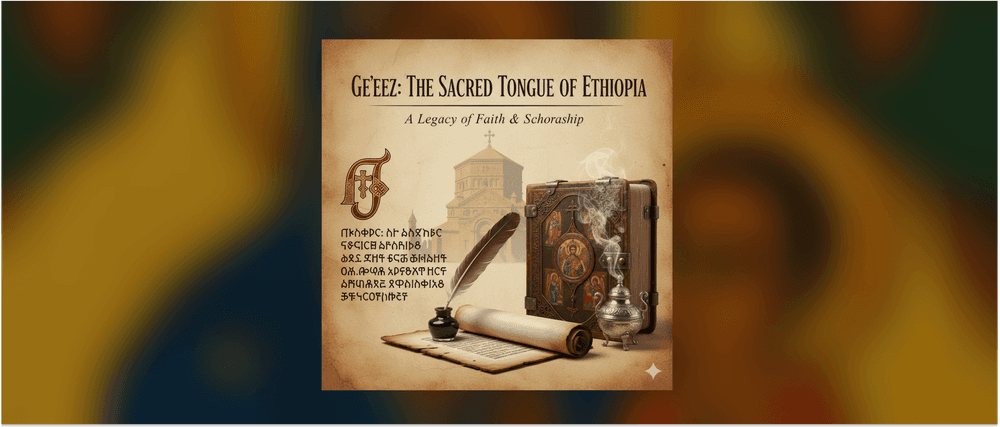 The Sacred Language of Ethiopian Orthodox Christianity